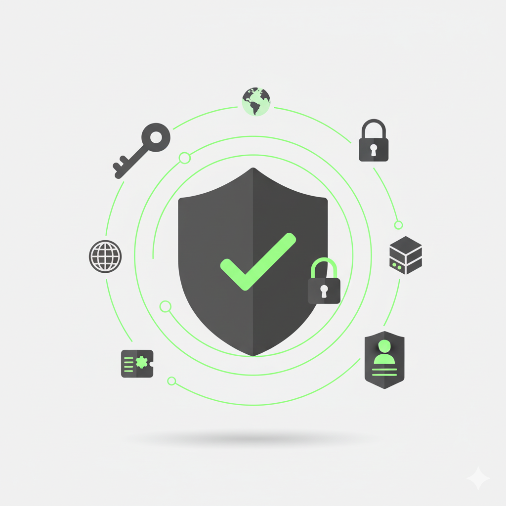 Robust Security illustration for ParkSense AI technology.